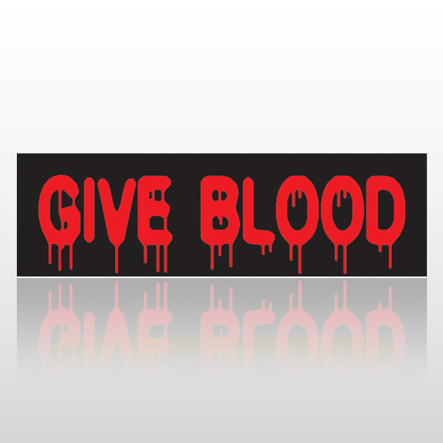 Give Blood 68 Bumper Sticker