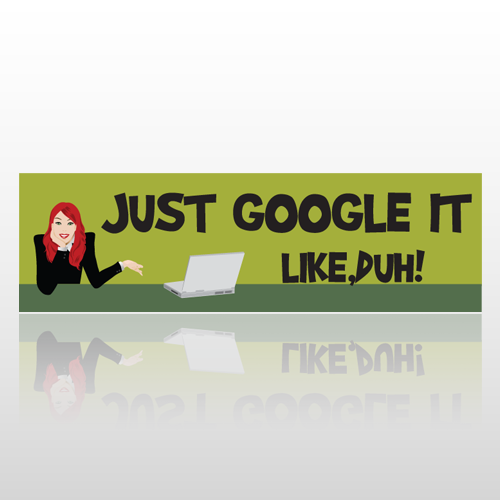 Google Duh 265 Bumper Sticker