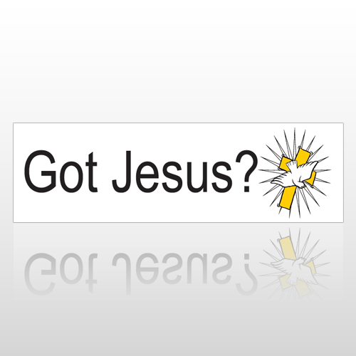 Got Jesus 208 Bumper Sticker