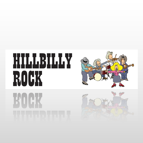 Hillbilly 50 Bumper Sticker