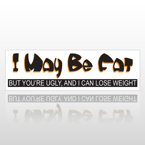 Lose Fat 111 Bumper Sticker