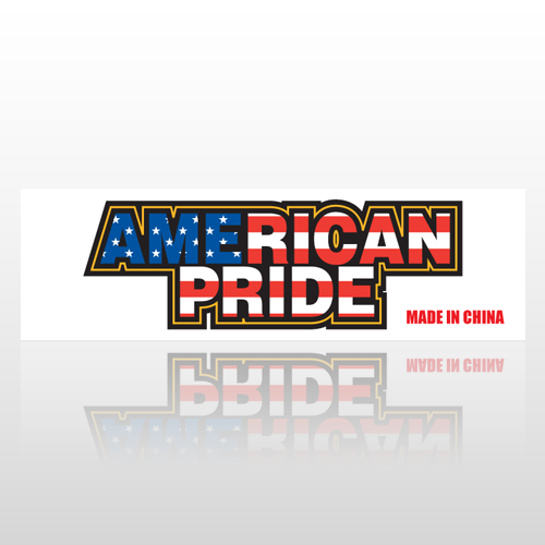 Made In China 17 Bumper Sticker