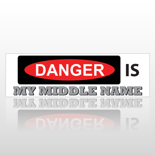 Middle Name 181 Bumper Sticker