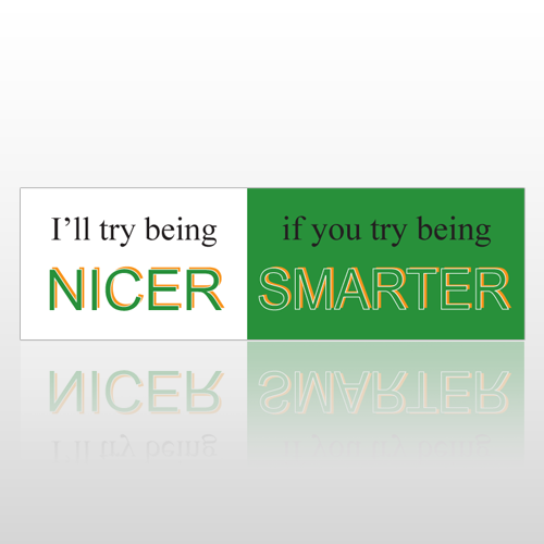 Nice Smart 113 Bumper Sticker