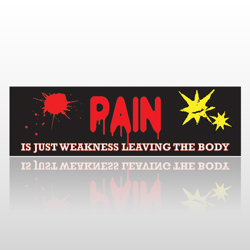Pain Body 243 Bumper Sticker