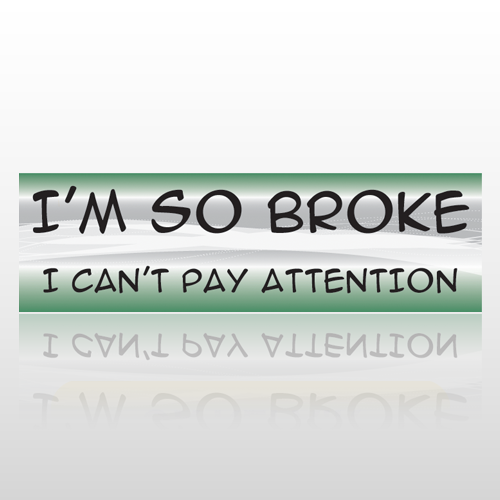 Pay Attention 28 Bumper Sticker