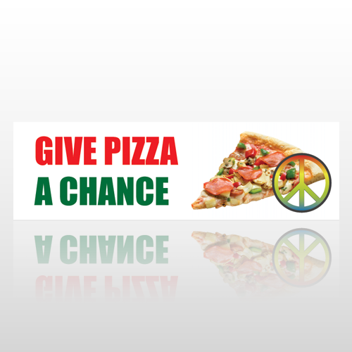 Pizza Chance 60 Bumper Sticker