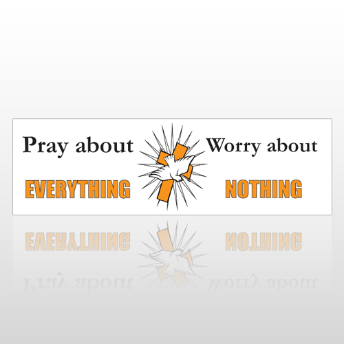  Pray Dove 202 Bumper Sticker