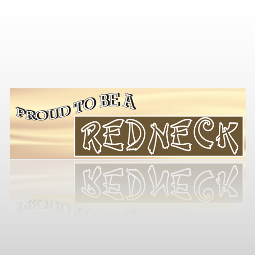 Proud Redneck 49 Bumper Sticker