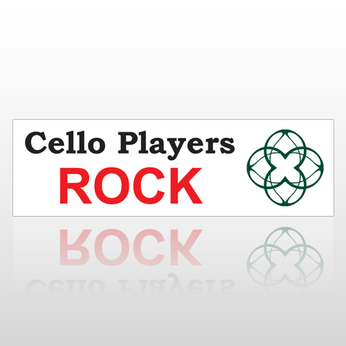 Rock Cello 162 Bumper Sticker