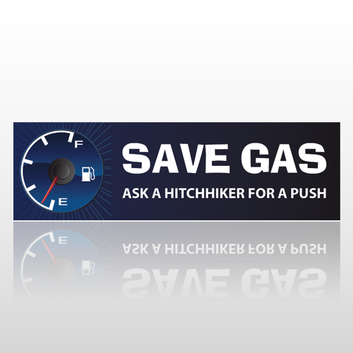 Save Gas 233 Bumper Sticker