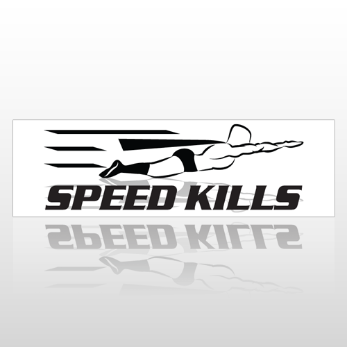 Speed Kills 225 Bumper Sticker