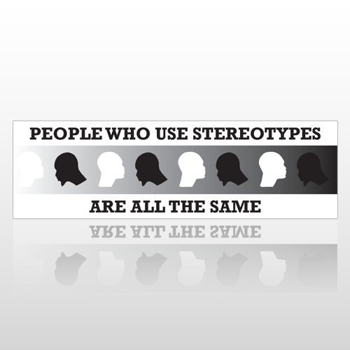 Stereothype 235 Bumper Sticker