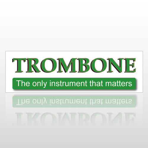 Trombone 159 Bumper Sticker