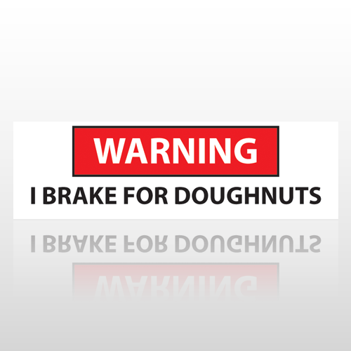 Doughnuts 15 Bumper Sticker