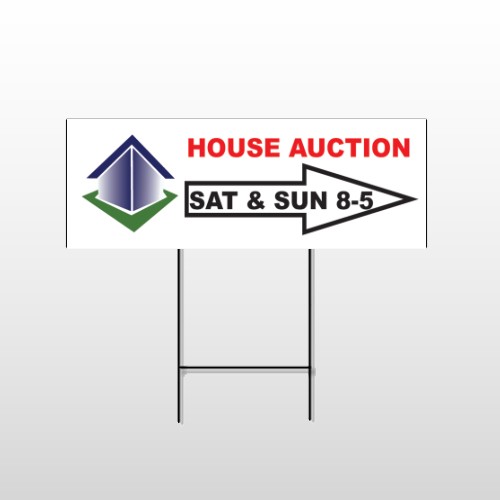 Auction Corner 701 Wire Frame Sign