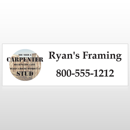 Framing 237 Custom Sign
