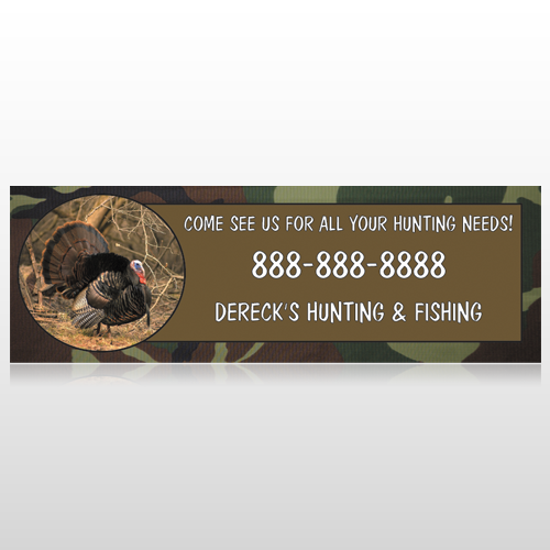 Hunt Turkey 409 Custom Decal