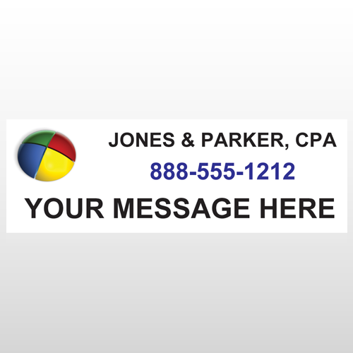 Pie Taxes 172 Custom Sign