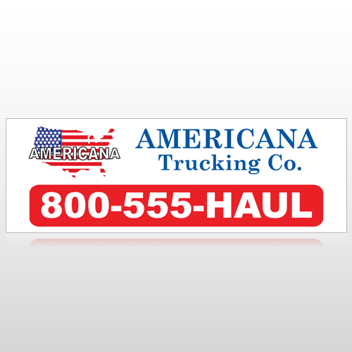 Tanker Truck 315 Custom Sign