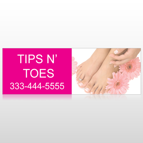 Tips & Toes 488 Custom Decal