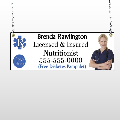 Nutritionist 46 Window Sign