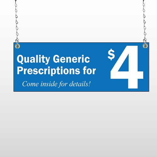 Pharmacy 334 Window Sign