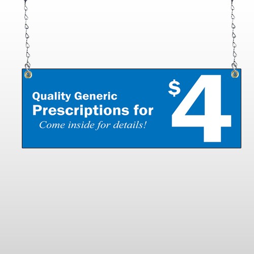 Pharmacy 102 Window Sign