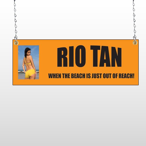 Rio Tan Beach 489 Window Sign