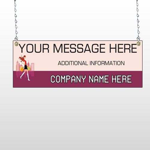 Fashion Shopping 179 Window Sign