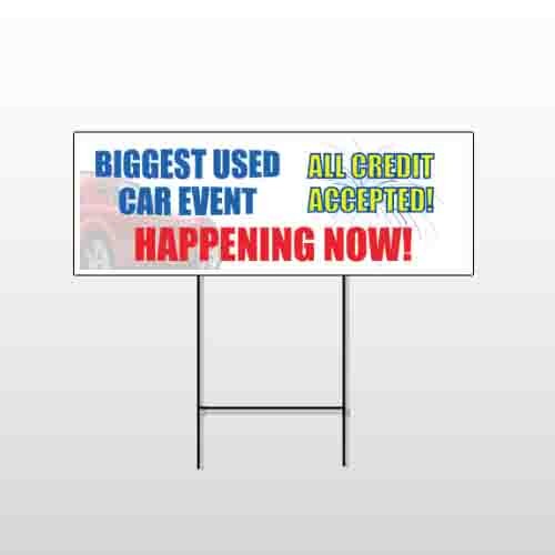 Fireworks Car 316 Wire Frame Sign