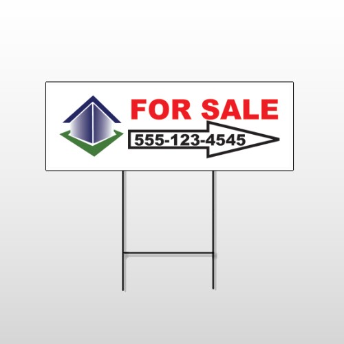 For Sale Corner 705 Wire Frame Sign