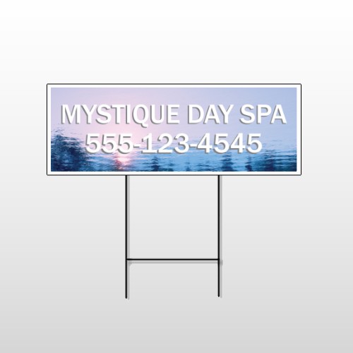 Mystique Spa 492 Wire Frame Sign