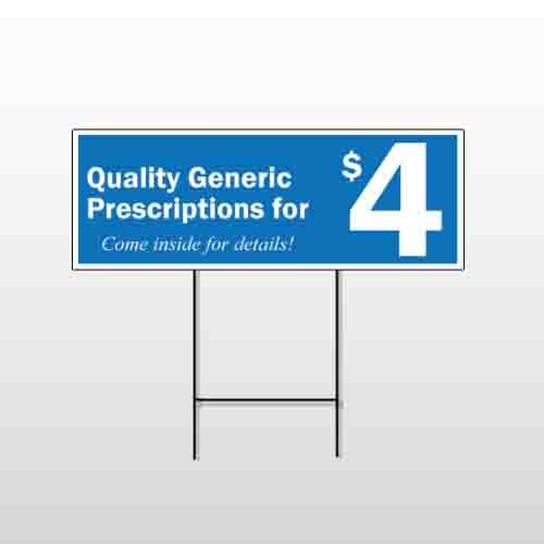 Pharmacy 334 Wire Frame Sign