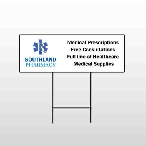 Pharmacy 335 Wind Frame Sign