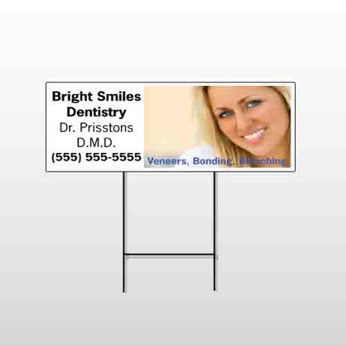 Dental 48 Wire Frame Sign Tempalte