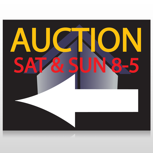 Auction Corner 650 Site Sign