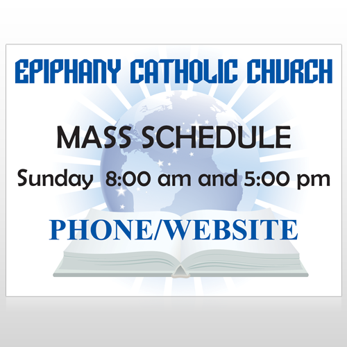 Book World 163 Site Sign