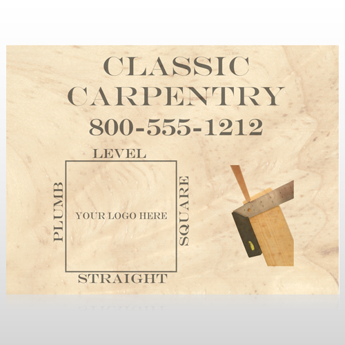 Carpentry 236 Sign Custom