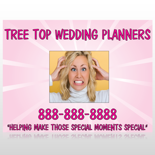 Crazy Wedding 411 Site Sign