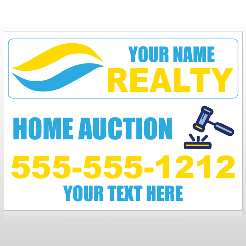 Gavel Banging 660 Site Sign