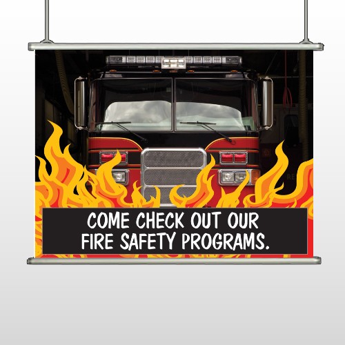 Safety Program 427 Hanging Banner