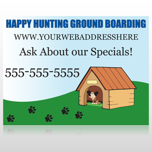 Hunting 301 Custom Sign