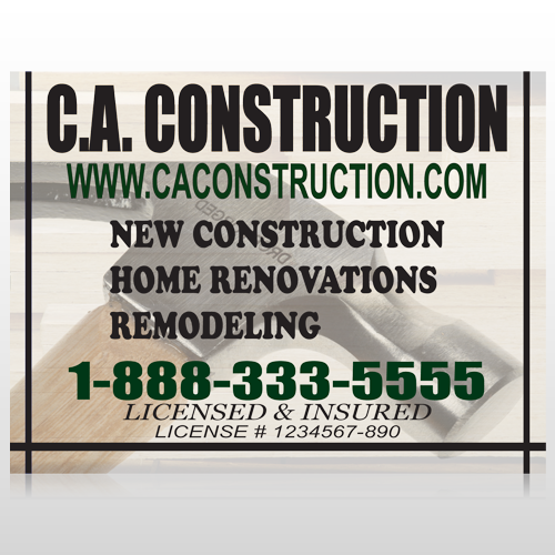 Hammer 498 Site Sign