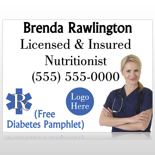 Nutritionist 46 Site Sign