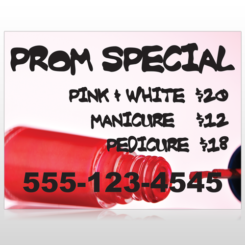 Pink Polish 486 Site Sign