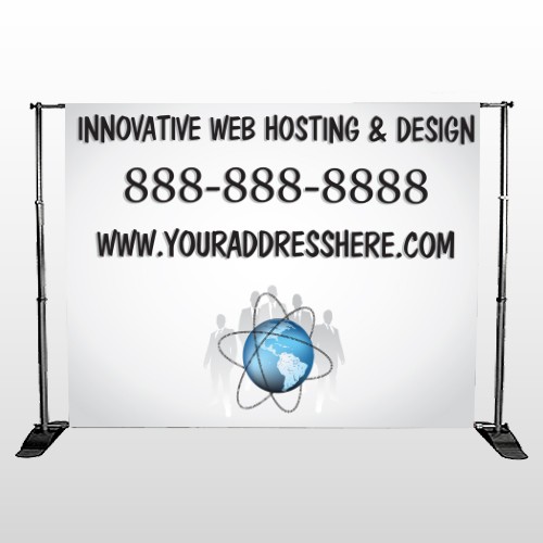 Business Global 438 Pocket Banner Stand
