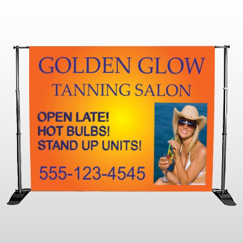 Golden Glow 491 Pocket Banner Stand