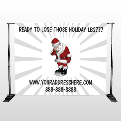 Health Santa 402 Pocket Banner Stand