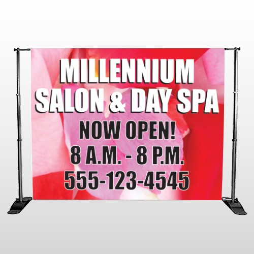 Millennium Spa 493 Pocket Banner Stand